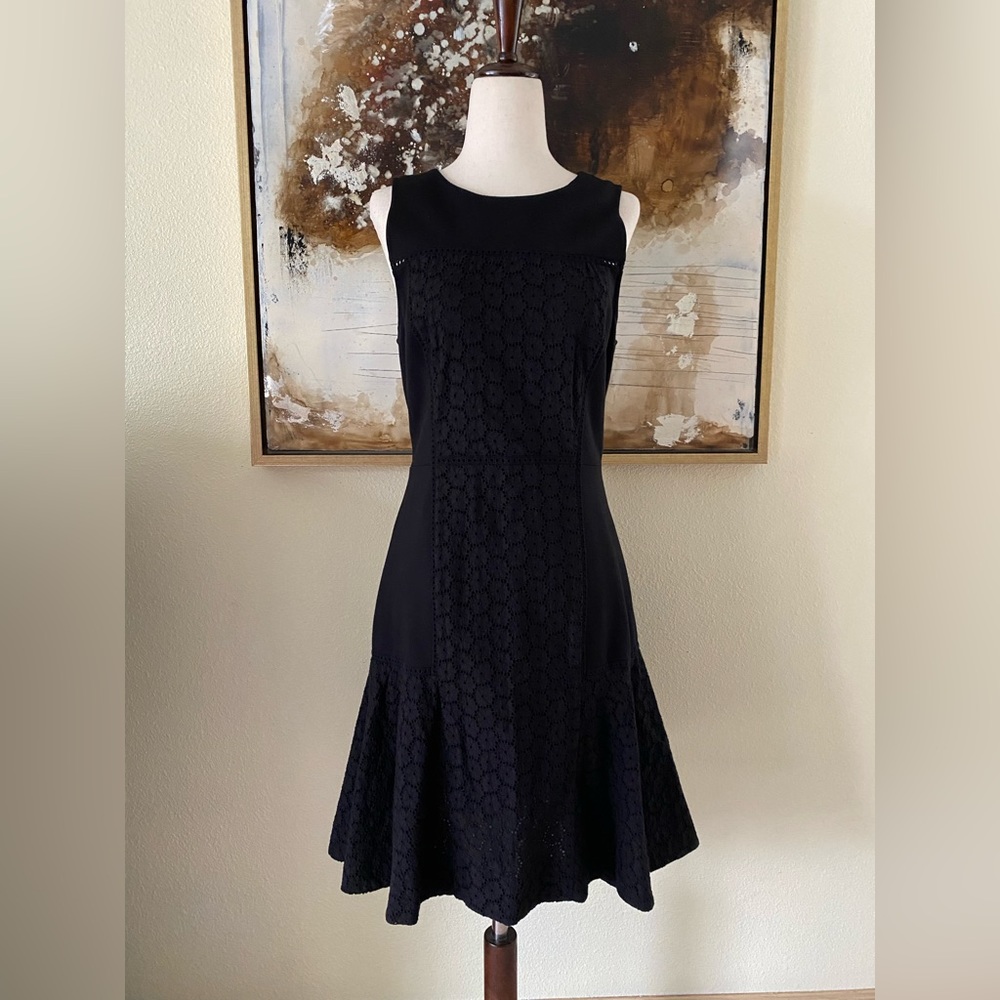 J. Crew sleeveless black dress size 4 EC~